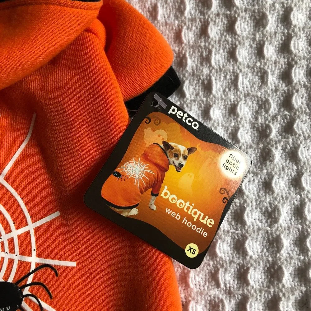 NWT Dog Spider Web Costume
